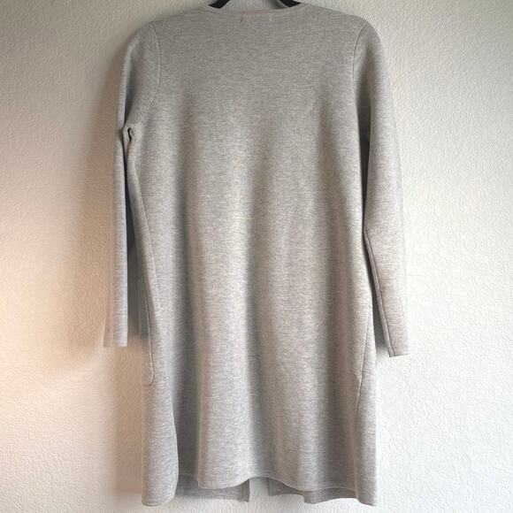 J.Crew Juliette Collarless Open Front Cardigan Sweater Blazer Duster Size Small - Picture 9 of 9